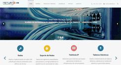 Desktop Screenshot of netlan.cl