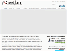 Tablet Screenshot of netlan.com